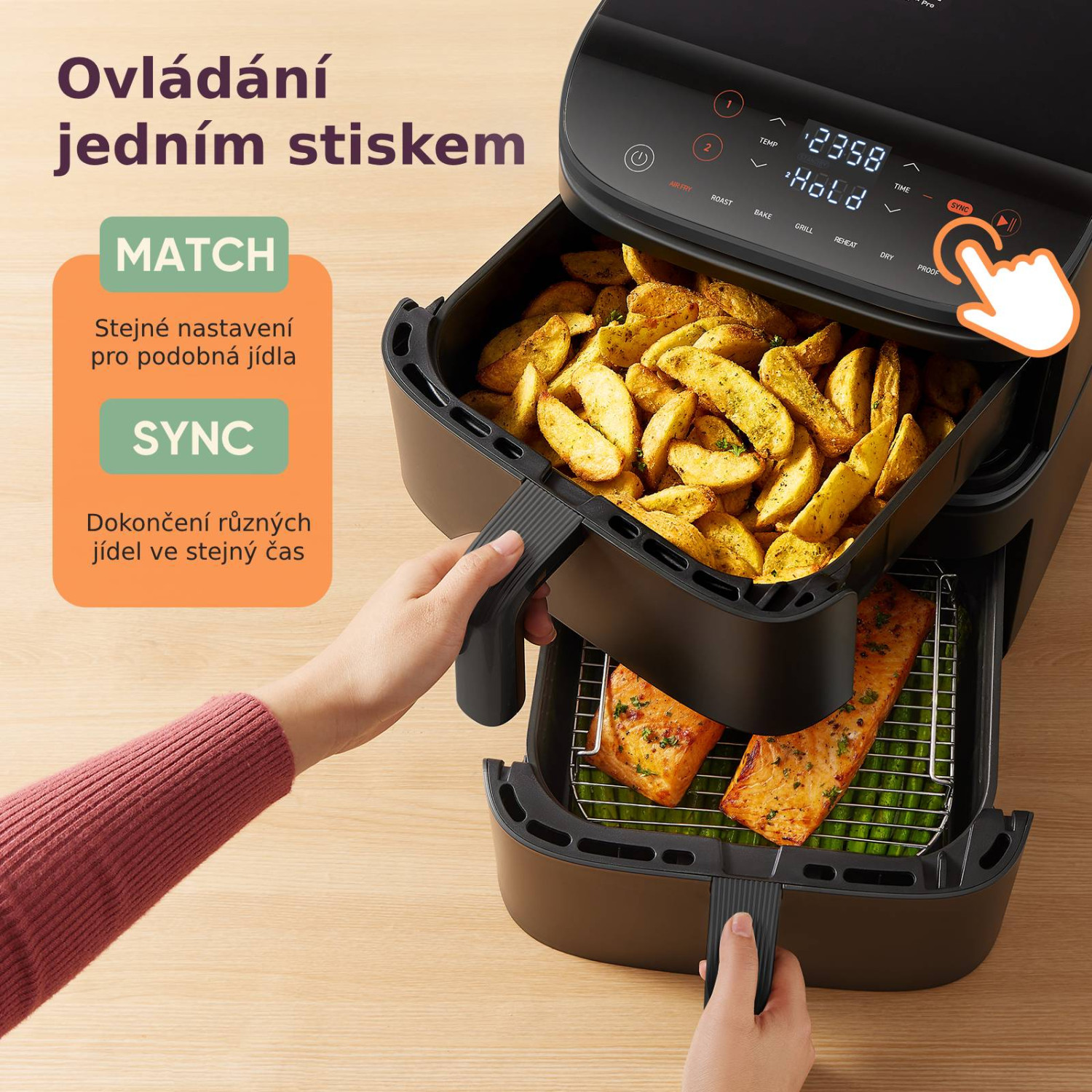 Funkce Sync a Match pro dokonalé načasování